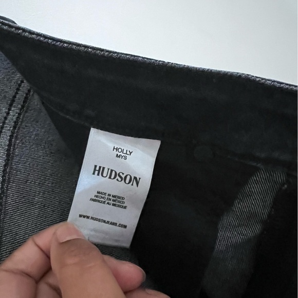 Hudson Black Holly High-Rise Flare Jeans |Size 30| - Picture 13 of 15